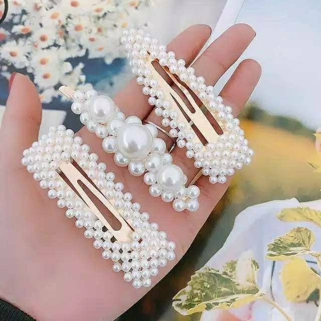 Jepitan Korea/ jepitan kerudung/ jepit kekinian / jepit korea / jepitan murah / jepit mutiara
