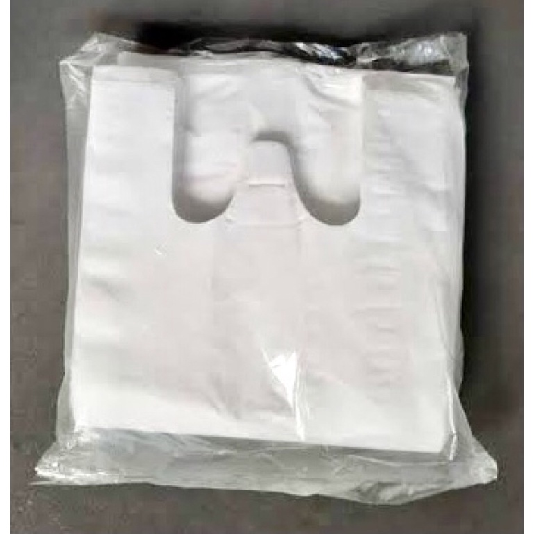 TAS KRESEK PLASTIK WARNA PUTIH