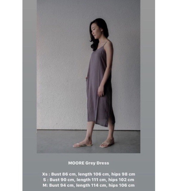 Eunoia MOORE Grey Dress