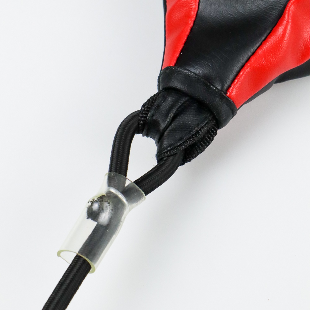 SDu9 Latihan Pukulan Punching Ball Samsak Tinju Boxing Speed Punching Bag DS0094 Hitam/Red By Pro Samsak TaffSPORT