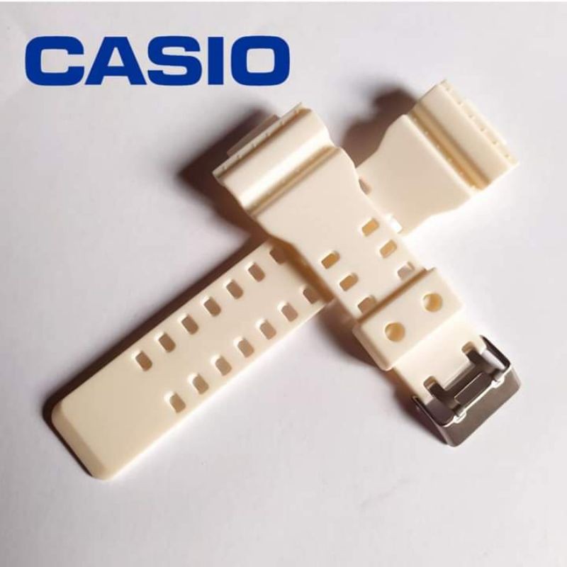 Strap Tali Casio G-shock Casio G shock Putih Tulang Premium