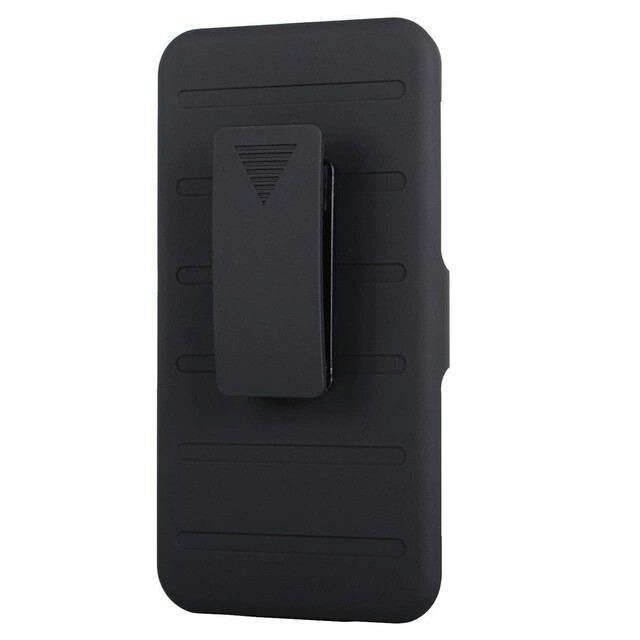 Terbaru Samsung Note 4 Military Armor Hybrid Fundas 3 in 1 With BeltClip Stand