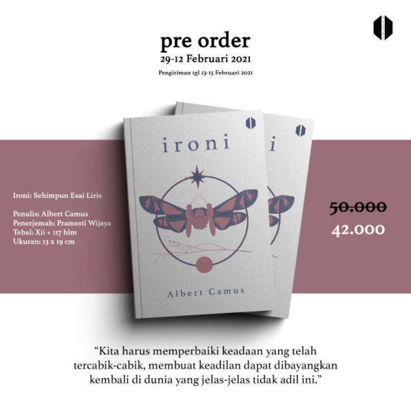 Ironi: Sehimpun Prosa Liris - Albert Camus