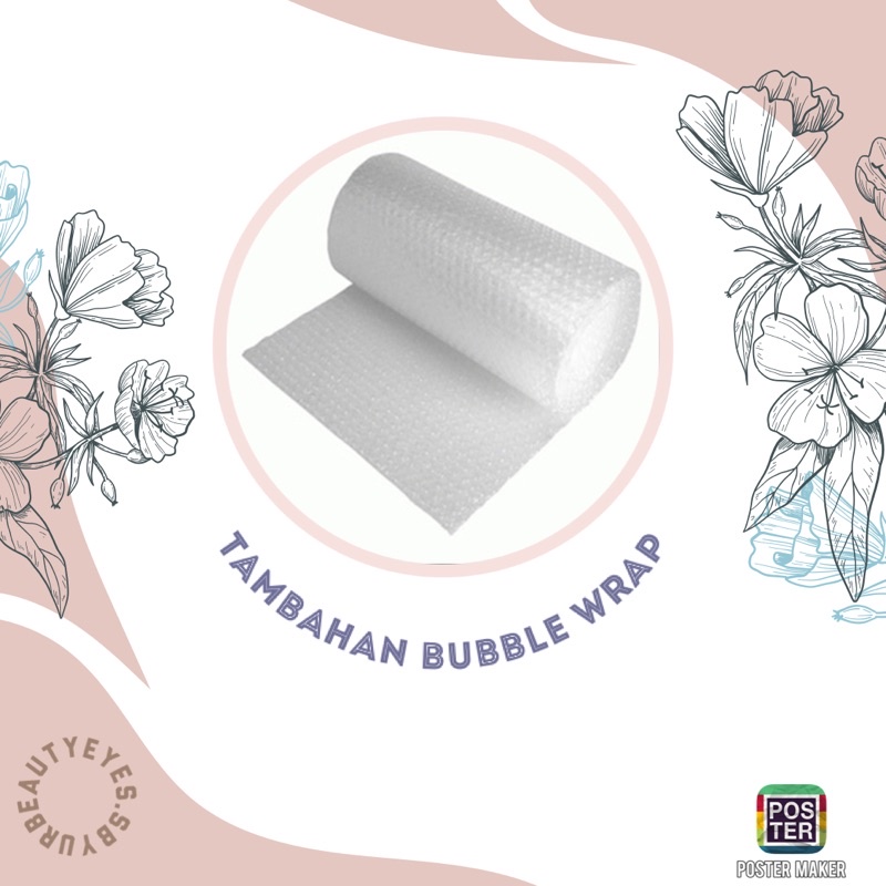 

Tambahan Bubble Wrap