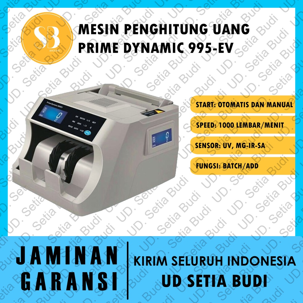 Mesin Hitung Uang Dynamic Prime 995EV