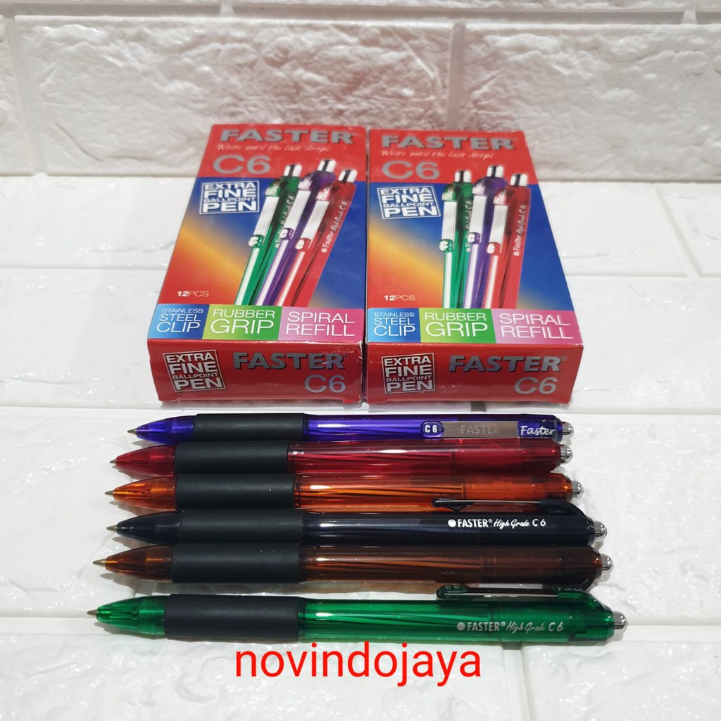 

Pulpen FASTER C6 - Pen Cetek HOT PROMO!!