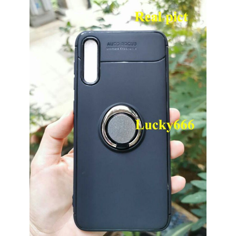 Soft case polos redmi 7a softcase casing doff ring magnet xiaomi redmi 7a redmi7a
