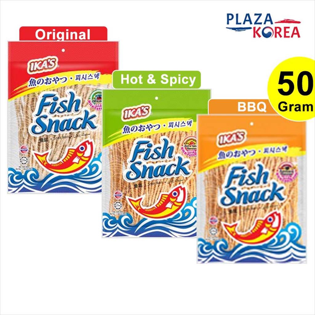 

FISH SNACK MERK IKA'S 50 GR - JUHI SNACK CEMILAN IKAN VARIAN RASA