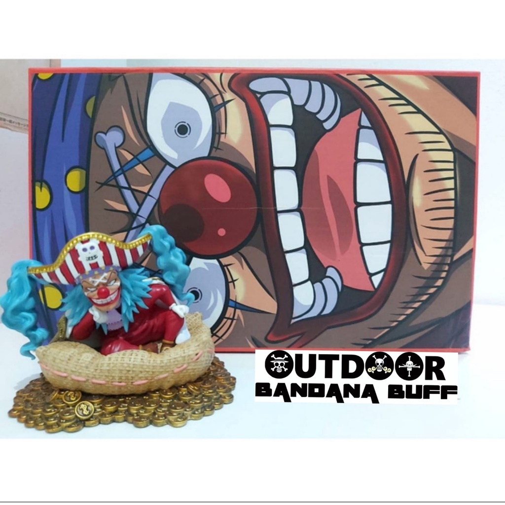 WCF YZ STUDIO RESIN STATUE ONE PIECE - BUGGY SHICHIBUKAI FIGURE