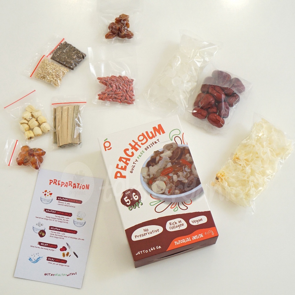 

Peachgum Guilty Free Dessert 265gr