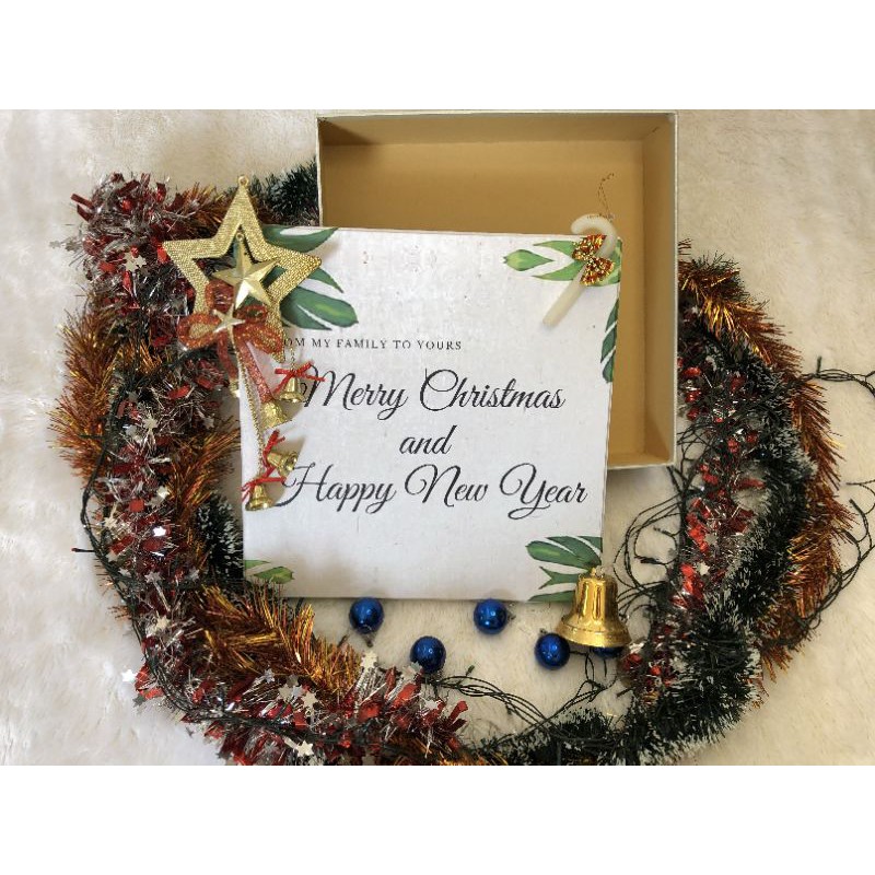 

Box Hampers Natal Tahun Baru, Kotak Kado Natal Tahun Baru! TERMURAH