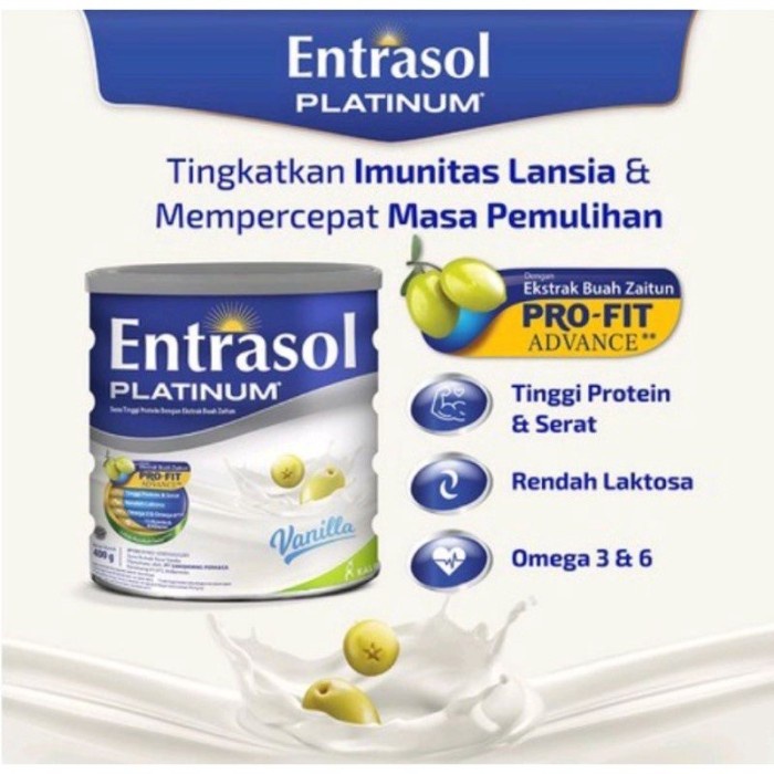 

Entrasol Platinum Vanila 800 Gram 025