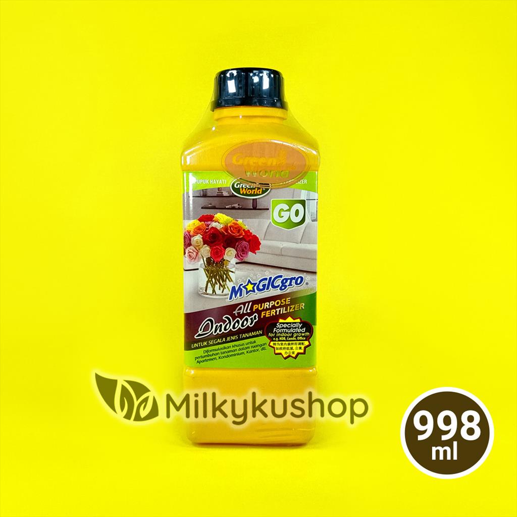 PUPUK CAIR MAGICGRO G0 INDOOR ALL PURPOSE FERTILIZER 998 ML