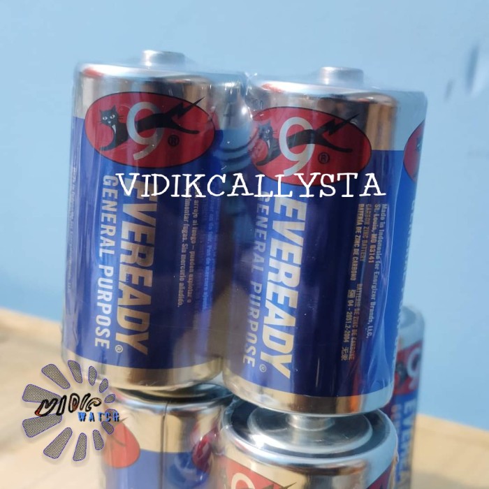 Asli batu Baterai Radio Senter Eveready Size D No.950 R20S 1.5V