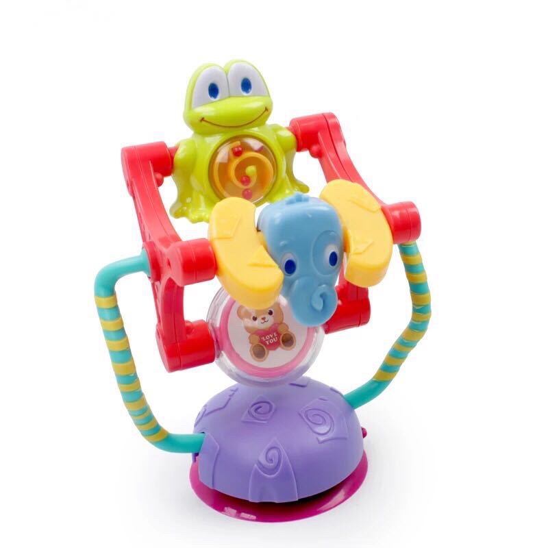 HIGH SPINNING CHAIR TOYS | Mainan High Chair Spinning Toy Baby | Mainan meja makan bayi