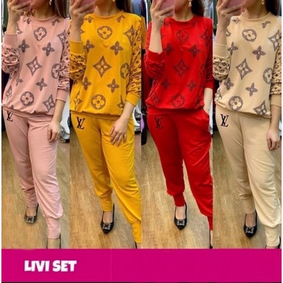 RD FASHION SET LIVI SETELAN WANITA