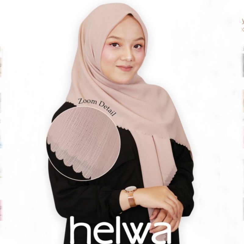Hijab Segiempat Cornskin Premium Ansania 110X110 CM