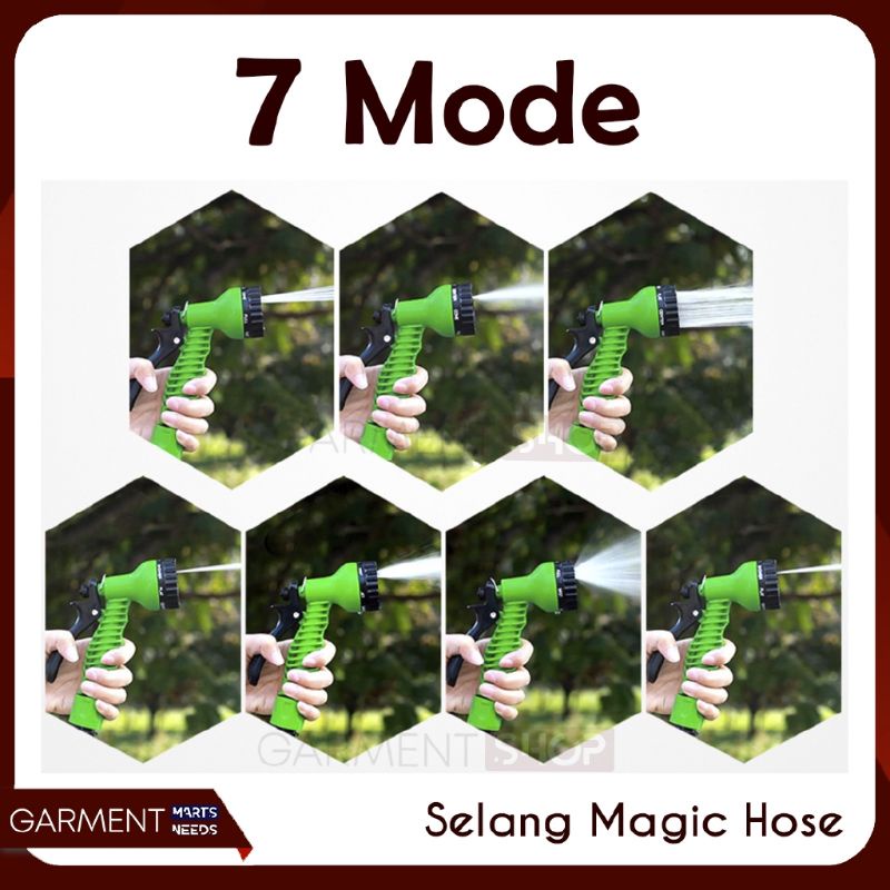 Selang Magic Hose Semprotan Air Mobil Kebun 15 Meter