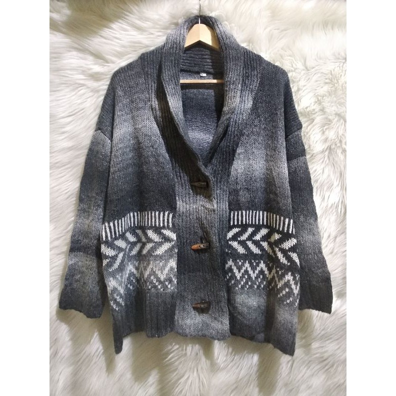 PL Sweater Rajut Super Premium motif etnik + kimtan