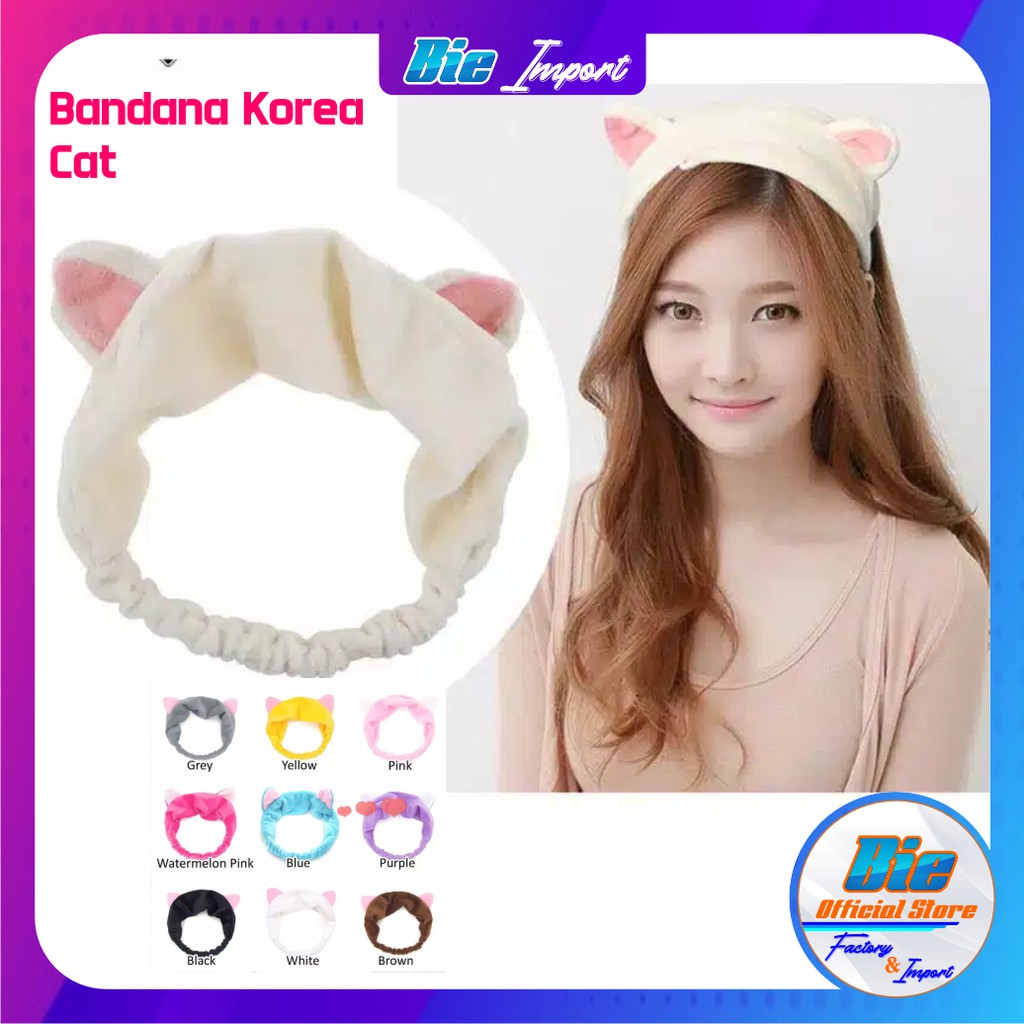 Bandana Korea Cat Premium Impor Best Seller