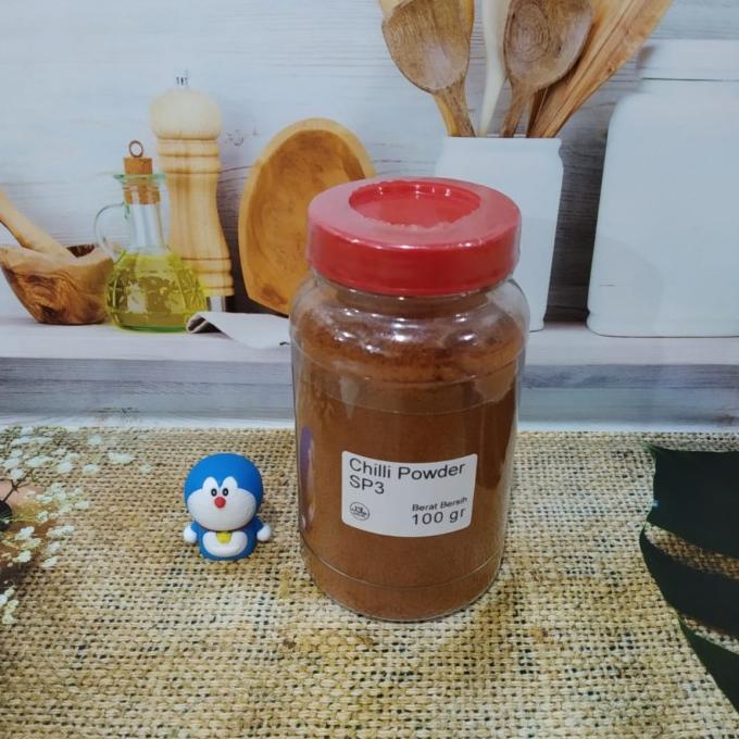 

Cabe Bubuk 100 gram Super Pedas / Chilli Powder Super Hot