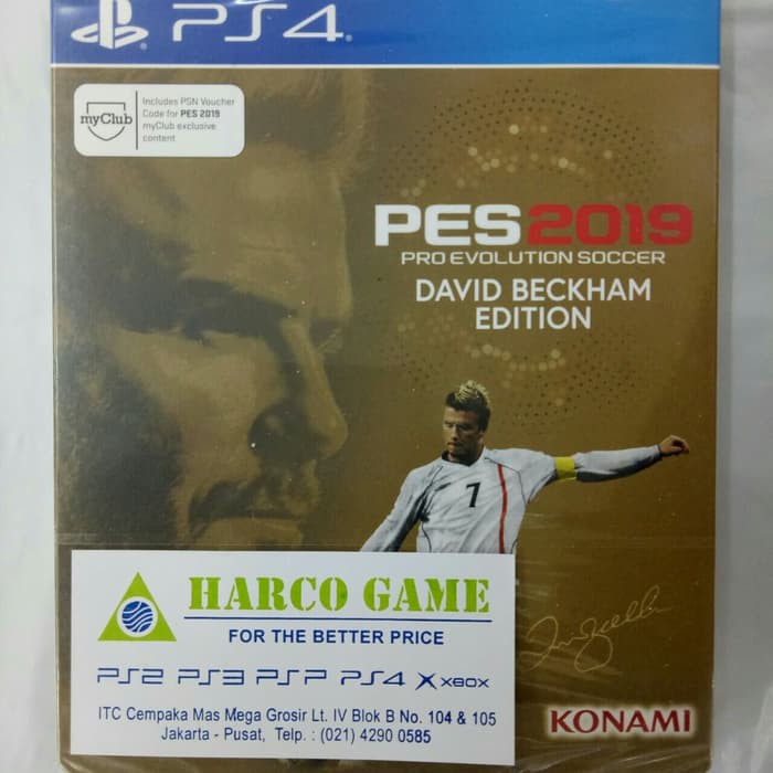 BD PS4 PES2019 DAVID BECKHAM EDITION