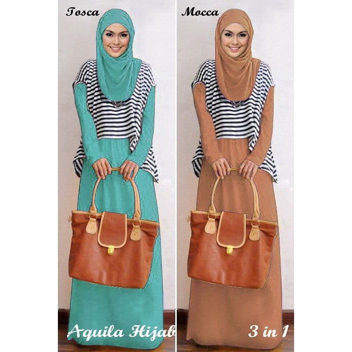 Dijual S 3in1 Aquila hijab Limited