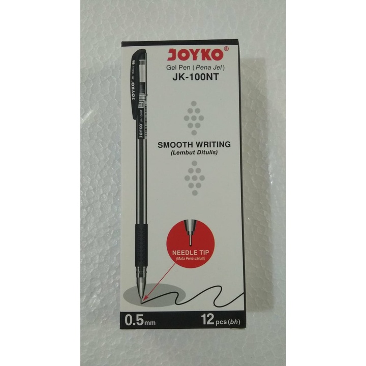 

PULPEN JOYKO GEL HITAM - BIRU / GEL PEN GP-237