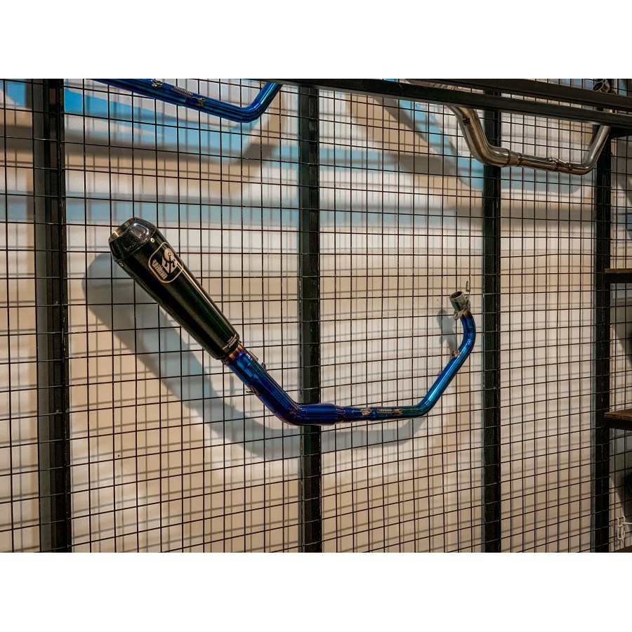 KNALPOT VILLAN PRO2 carbon r15 gsx150 cbr150r mt15 xabre vixion sonic