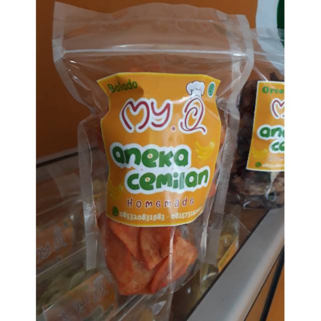 

Keripik pisang aneka rasa "BALADO