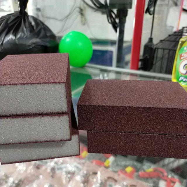 Walfos Ukuran Besar Diamond Cleaner Spons Pembersih Kerak Magic Sponge Kompor Dapur Rumah Tangga Brush