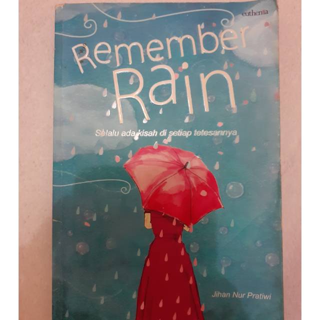 Novel REMEMBER RAIN Preloved/bekas 100% Original