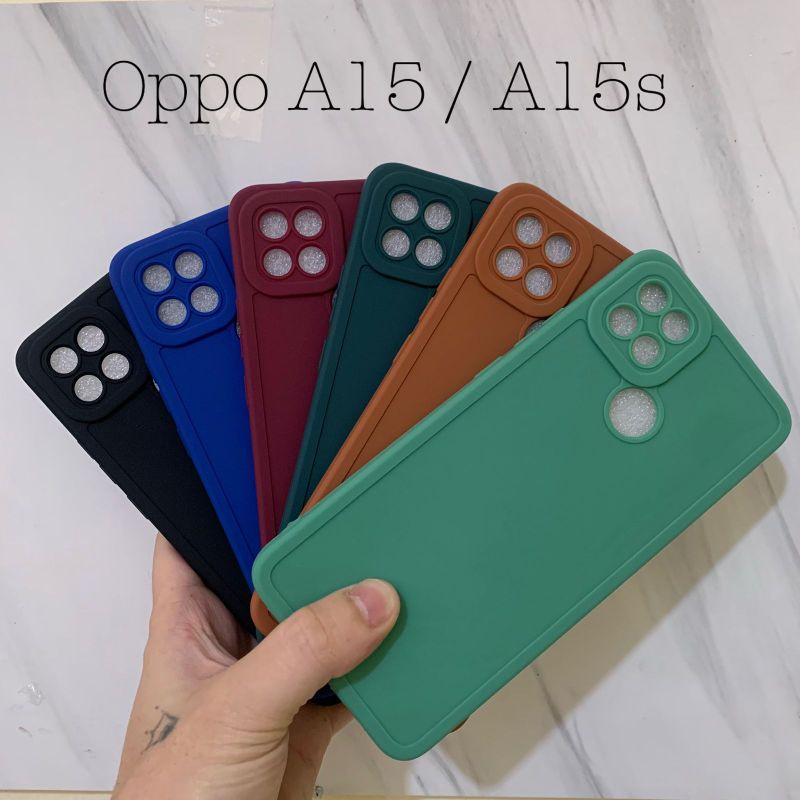 Case Oppo A15 Oppo A17 new  - Sofcase Lucury Procamera Matte - UA