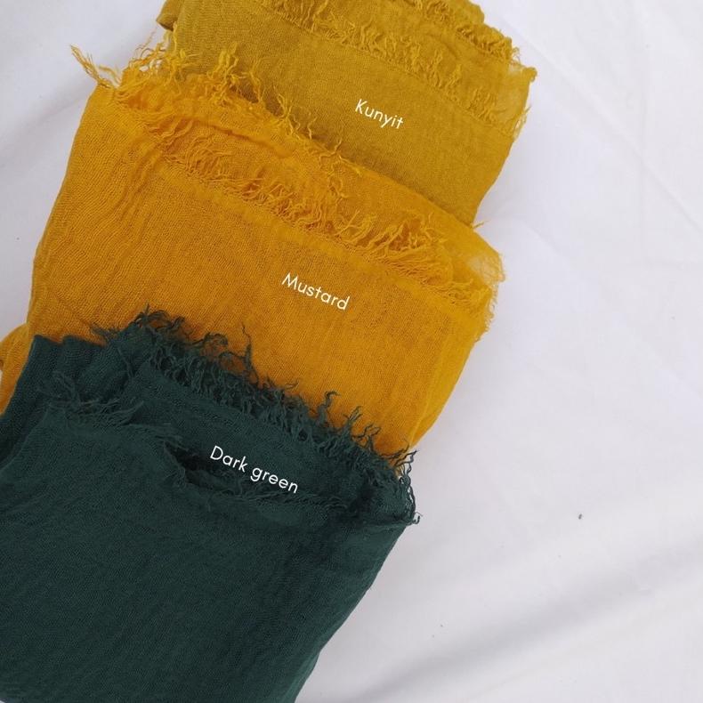 Hijab Pasmina Crincle Bahan Kain Kusut