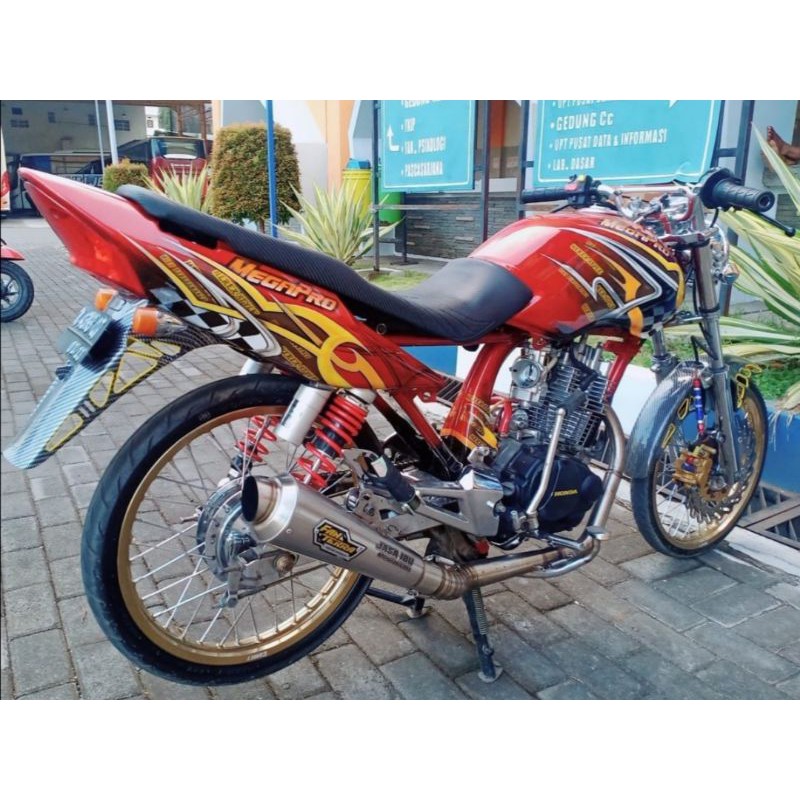 Knalpot Fanterra MegaPro 150cc 200cc 250cc Harian