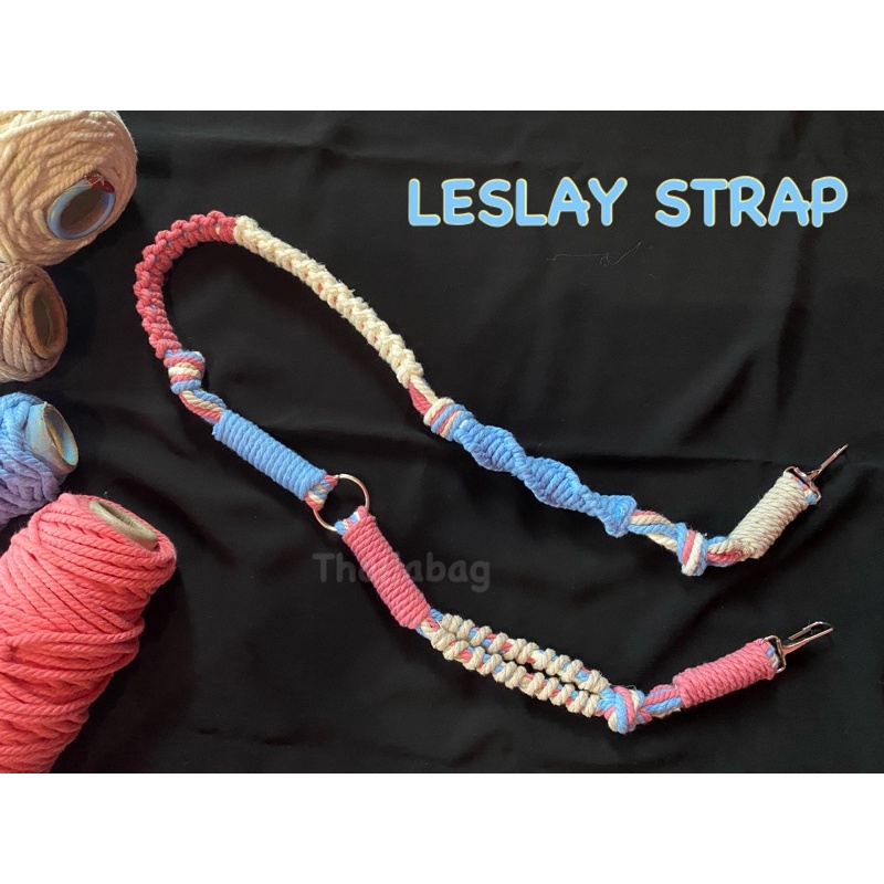 READY STOK STRAP BAG MACRAME LESLAY BY THALIABAG // HANDMADE MACRAME // TALI TAS MURAH// SLINGBAG // SHOULDERBAG // HANDBAG // KEYCHAIN // RACUN SHOPEE // COD