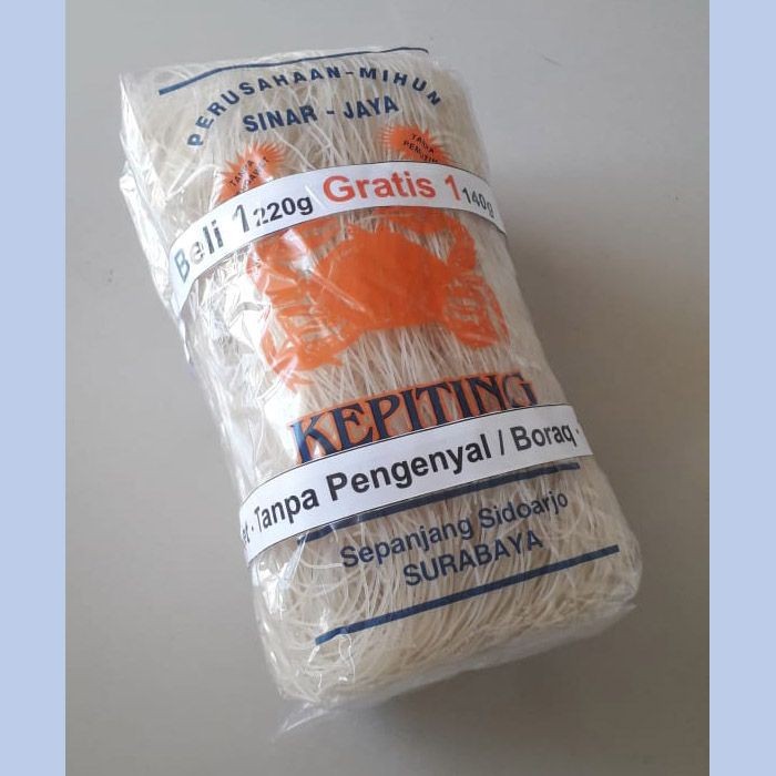 

Mihun Cap Kepiting, healthy rice vermicelli 360g