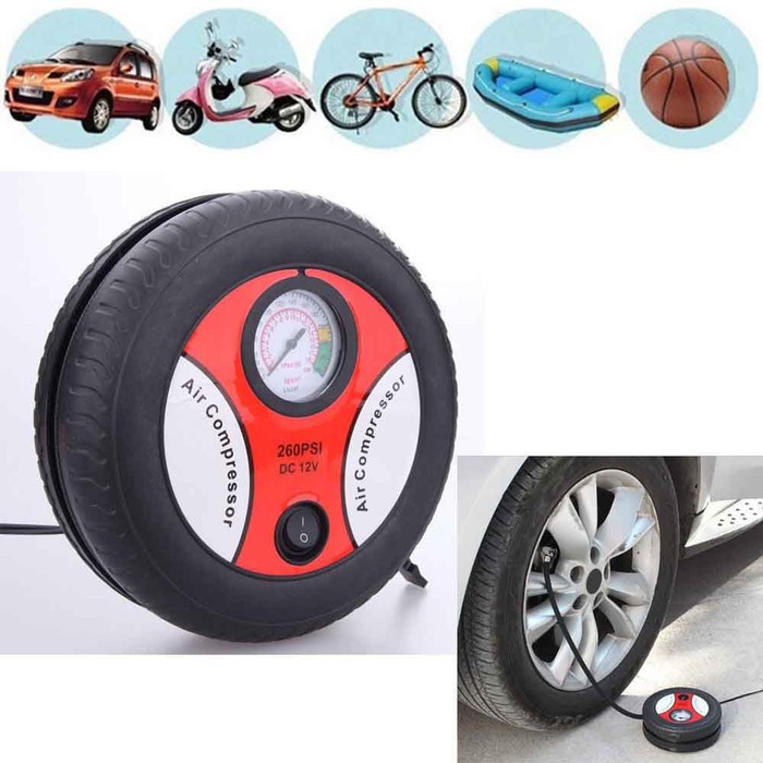 Pompa Ban Electric Mini Multifungsi