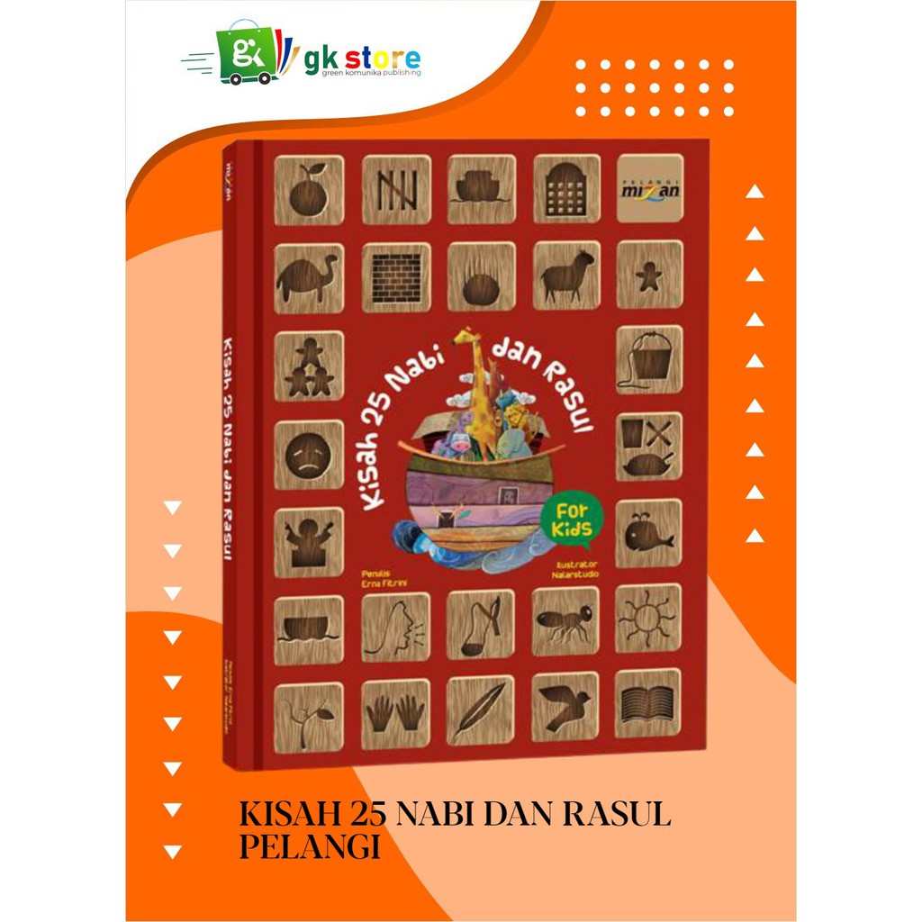 [ Buku Mizan ] KISAH 25 NABI DAN RASUL PELANGI