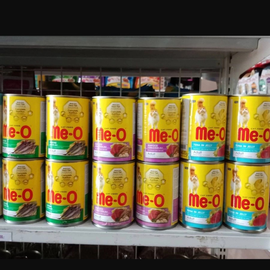 Me-o Meo Kaleng 400 gram/Makanan Basah Kucing MeO 400 gram
