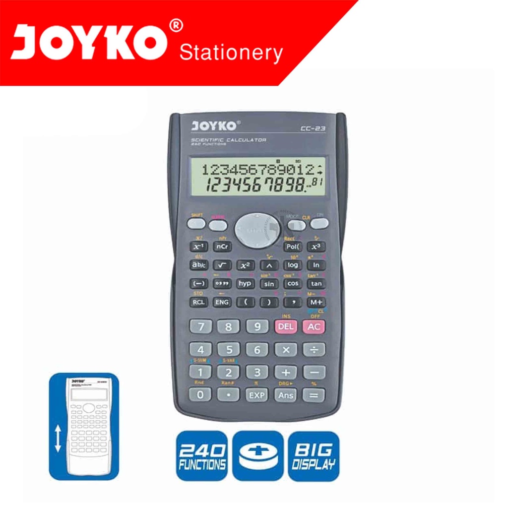 

Joyko Calculator Scientific CC-23