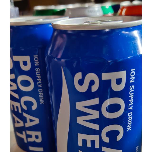 POCARI KALENG UKURAN 330ML. 6 KALENG