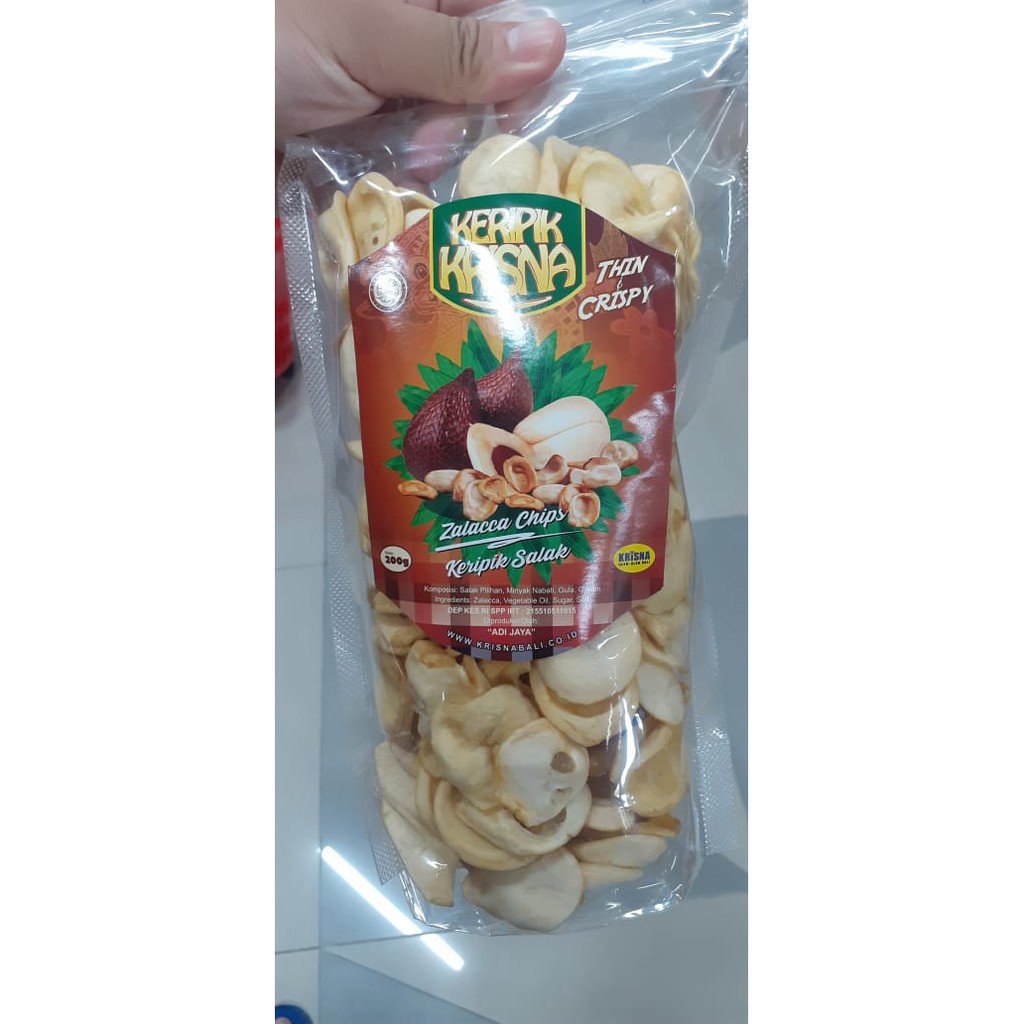 KERIPIK SALAK KRISNA 200GR ASLI BALI