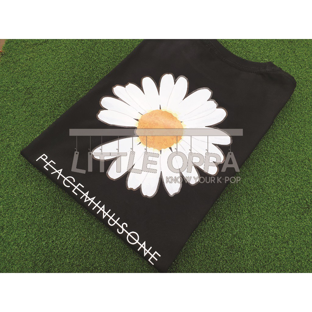 MURAH!!! T-SHIRT KAOS KPOP BIGBANG G-DRAGON PEACEMINUSONE PARANOISE BIG FLOWER COMBED 30S