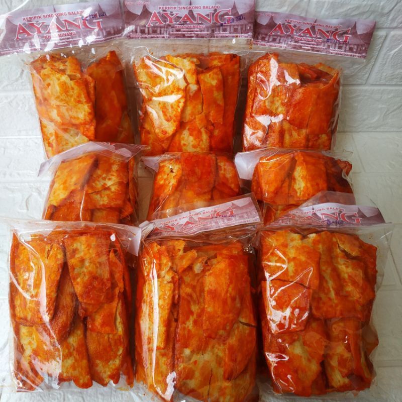 

KERIPIK SINGKONG BALADO KHAS MINANG(PADANG)