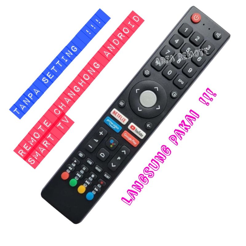 Jual Remote Changhong Android Smart Tv Changhong Shopee Indonesia