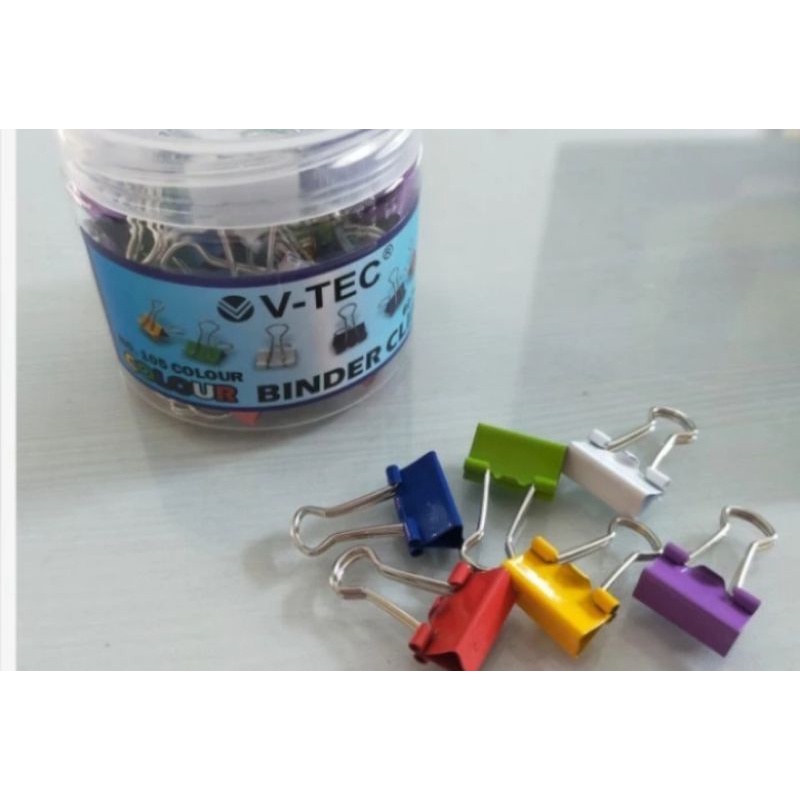 

V-tec Binder clip warna no.105 (TUBE)