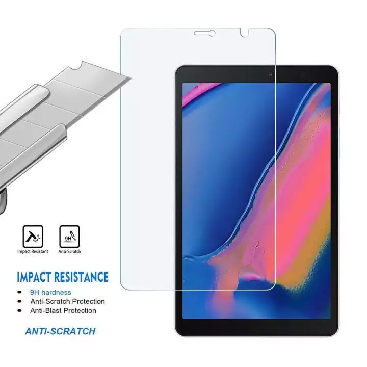 Samsung Galaxy Tab A 8.0 2019 T290/T295 | Tab A 8.0 S Pen 2019 P205 Temperred Glass / Anti Gore kaca