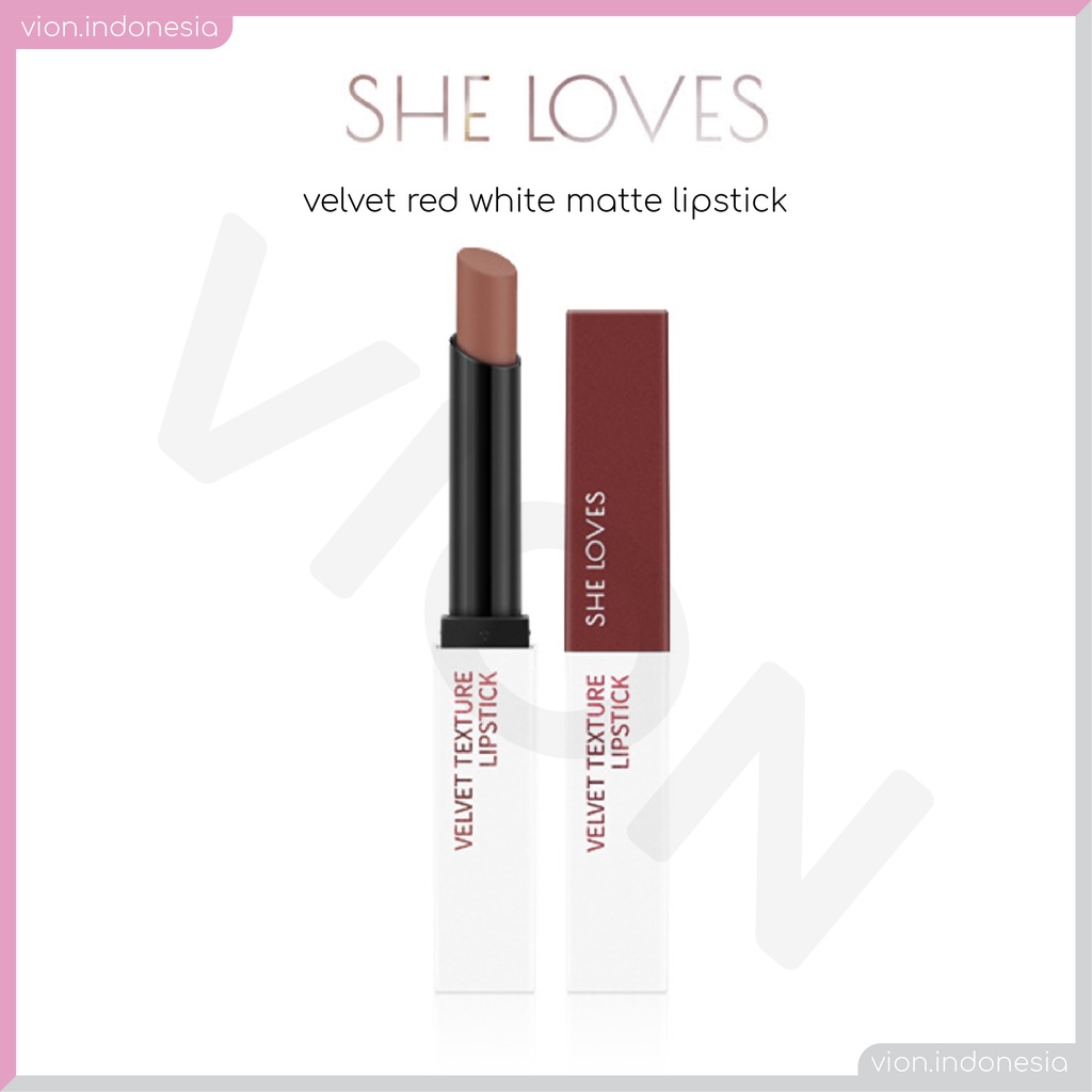 SHE LOVES Superstay Matte Ink Velvet Lipstick Make Up Lipstik Tahan Lama Original Sheloves SL028