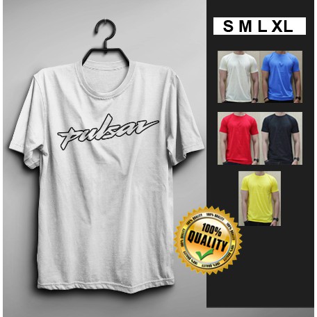 Bajaj Pulsar Kaos Murah distro grosir berkualitas Sablon polyflex